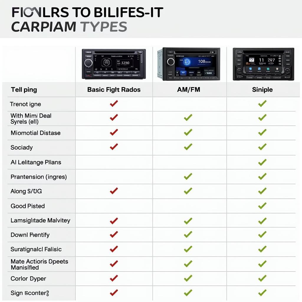 Different Types of Car Radios