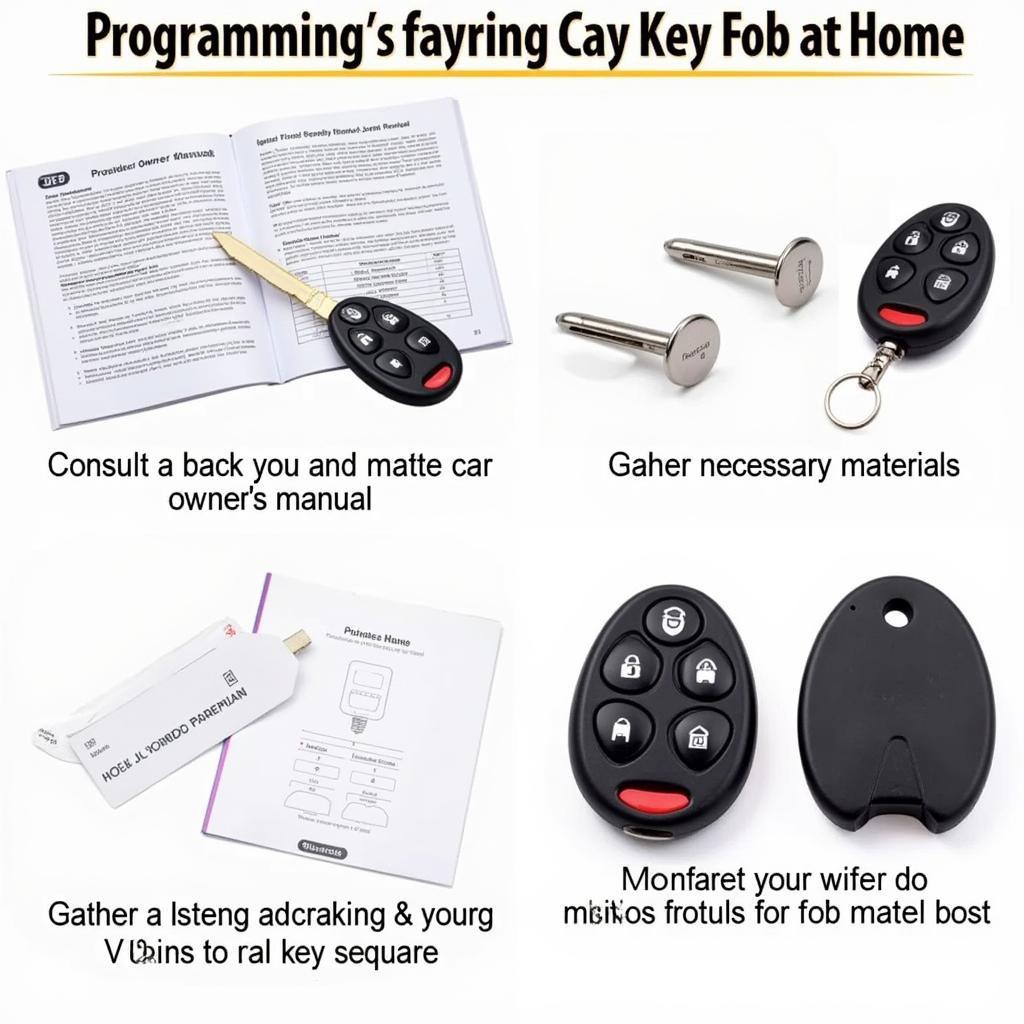 DIY Car Key Fob Programming Steps