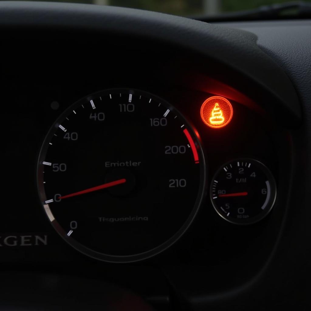 Dodge Grand Caravan Brake Warning Light on Dashboard