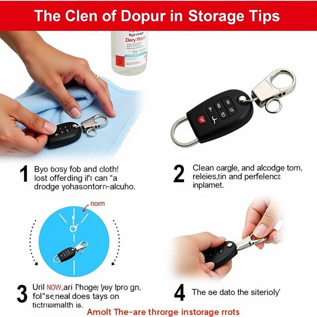 Dodge Key Fob Maintenance Tips: Cleaning and Storage