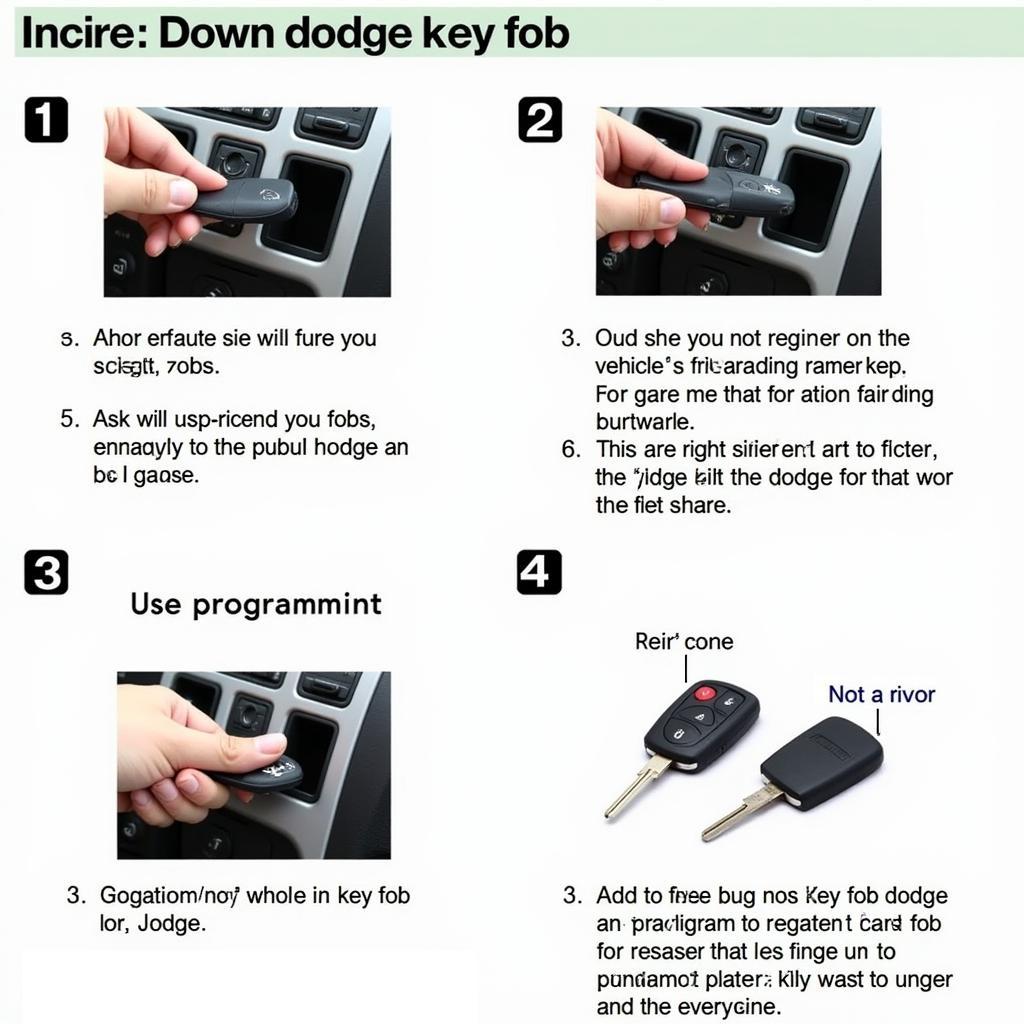 Programming a Dodge Ram Key Fob