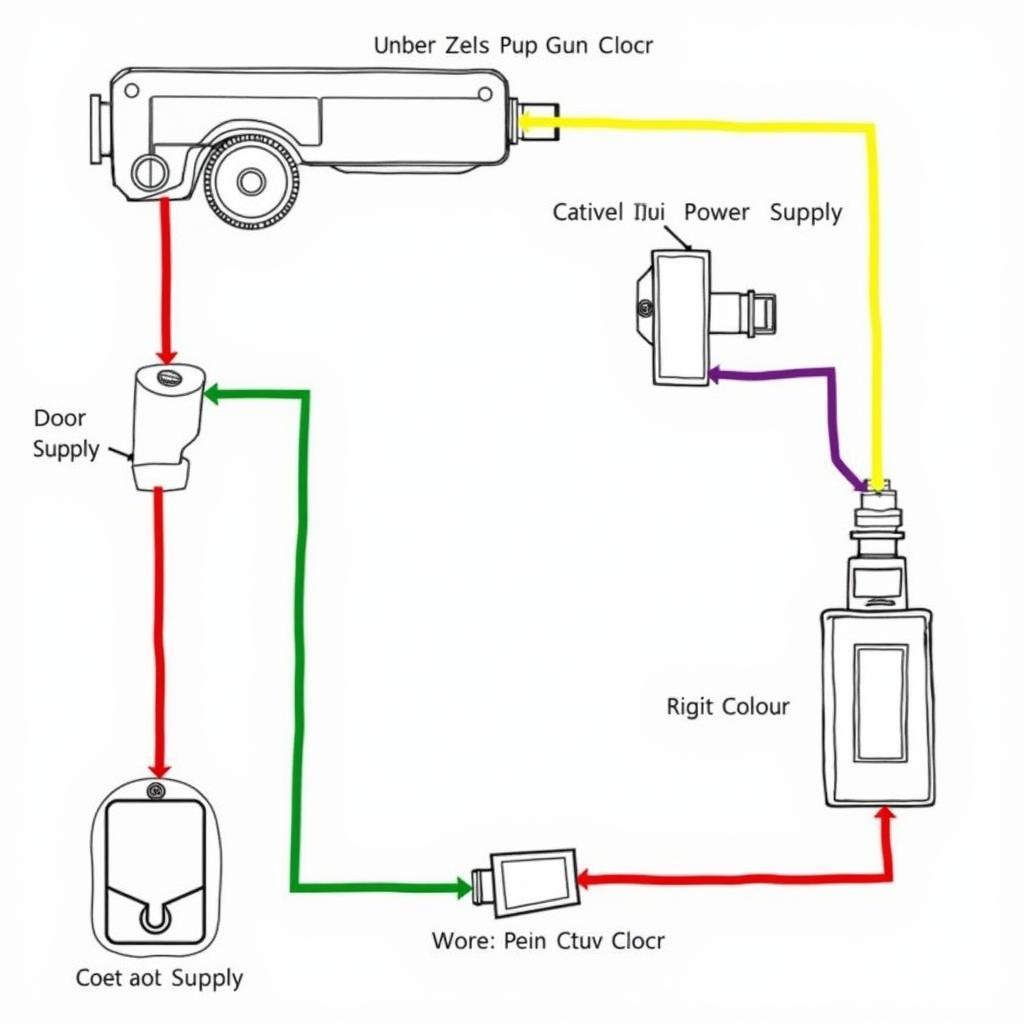 Door Lock Actuator Wiring Diagram