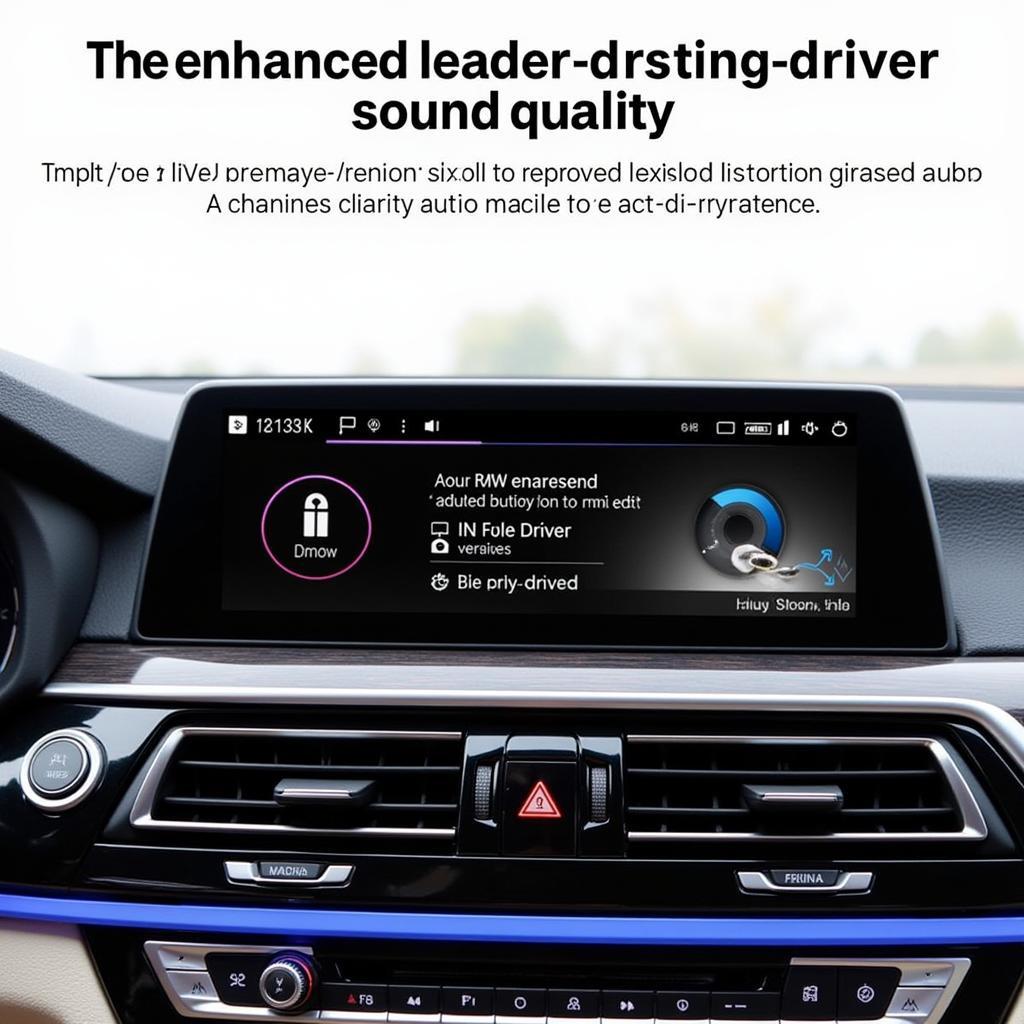 BMW Enhanced Premium Audio Driver Benefits