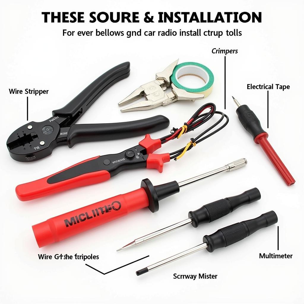 Essential Tools for Car Radio Installation