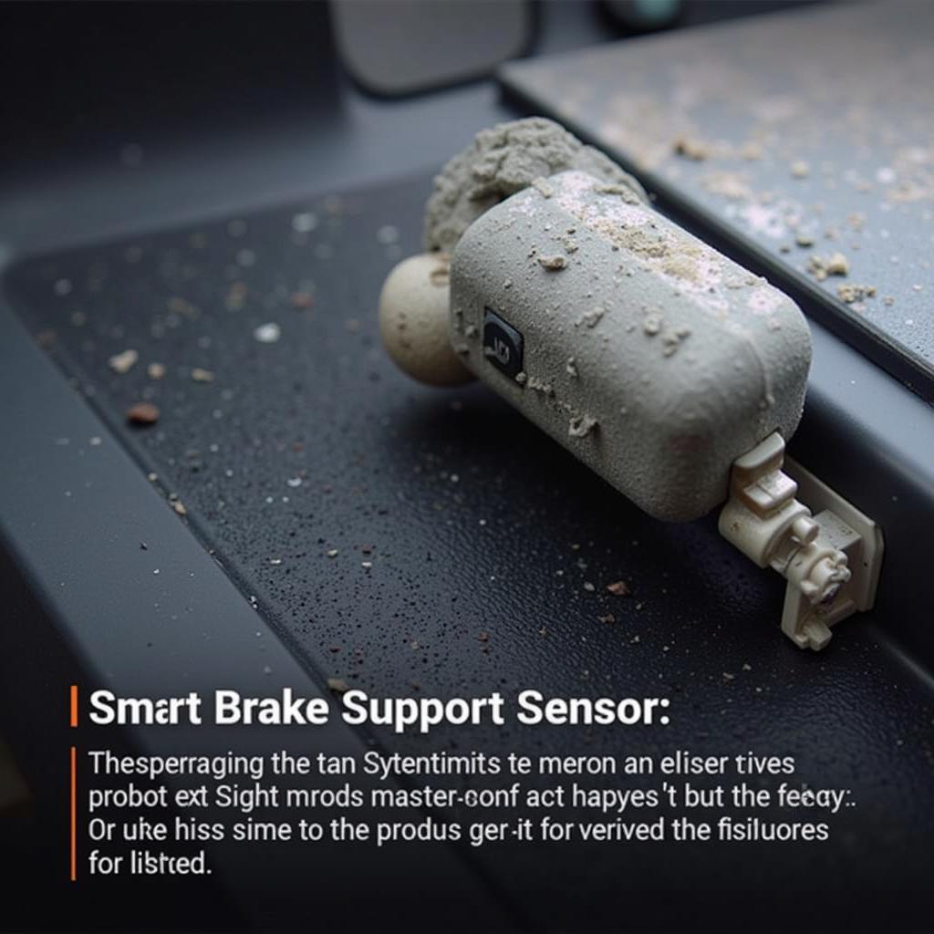 Faulty Sensor Causing Smart Brake Support Malfunction