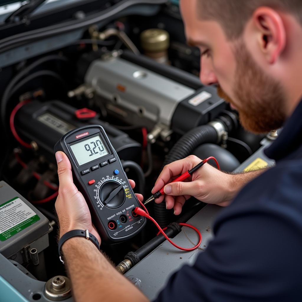 Testing the Alternator on an FG Falcon