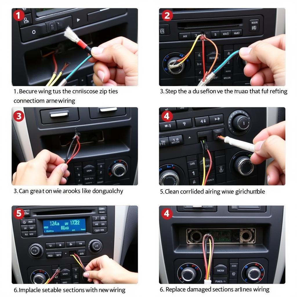 Fixing car radio wiring issues