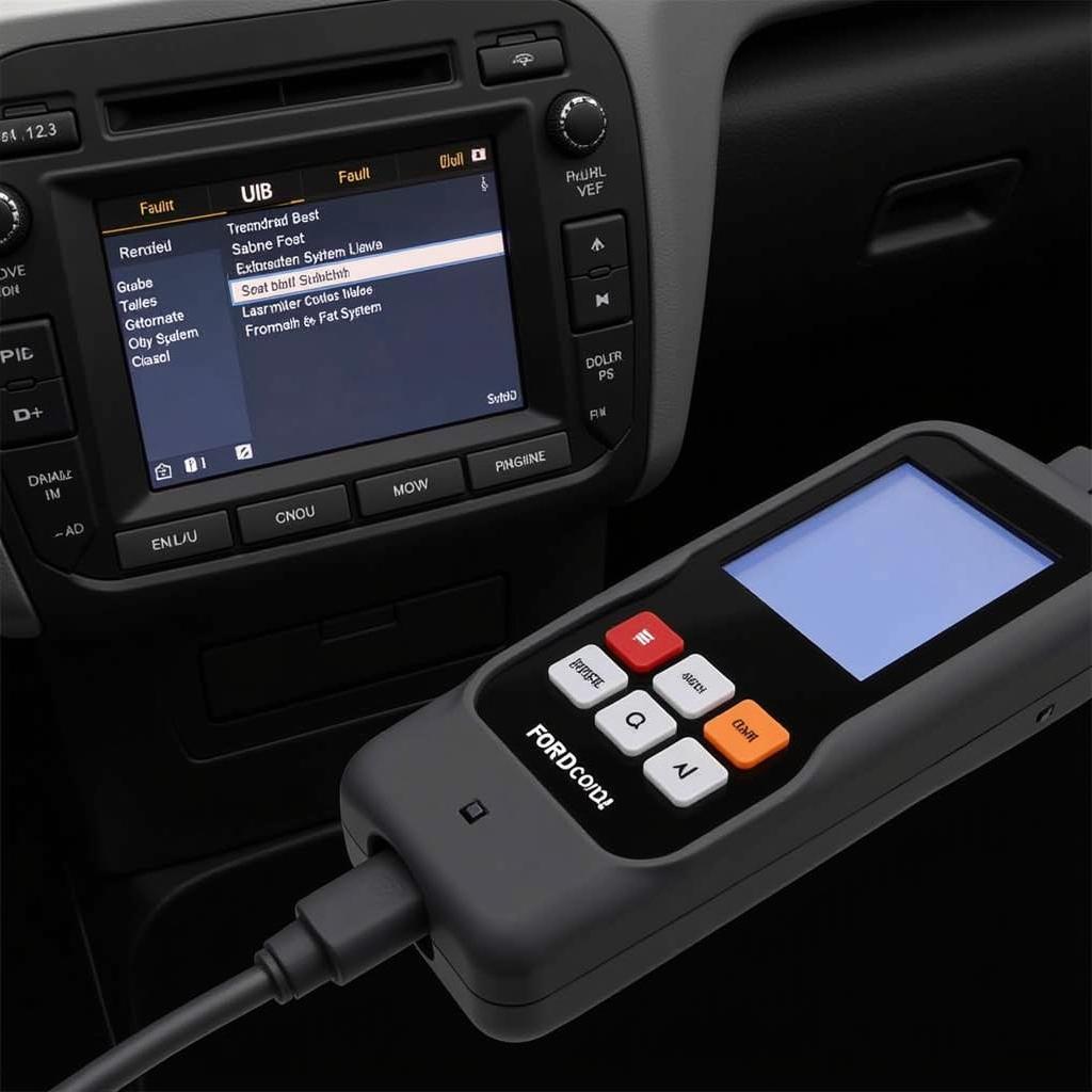 Using a Diagnostic Tool on a Ford Vehicle