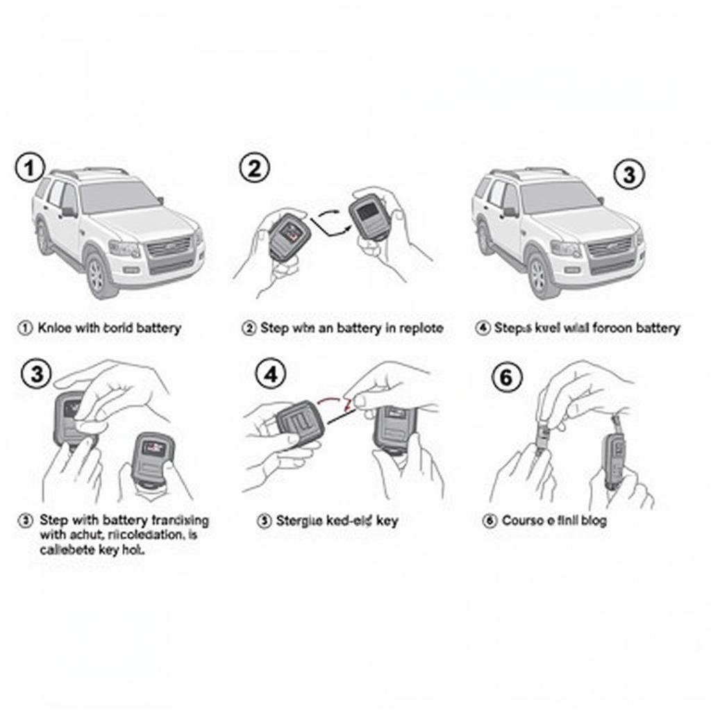 Replacing the Key Fob Battery in a Ford Explorer