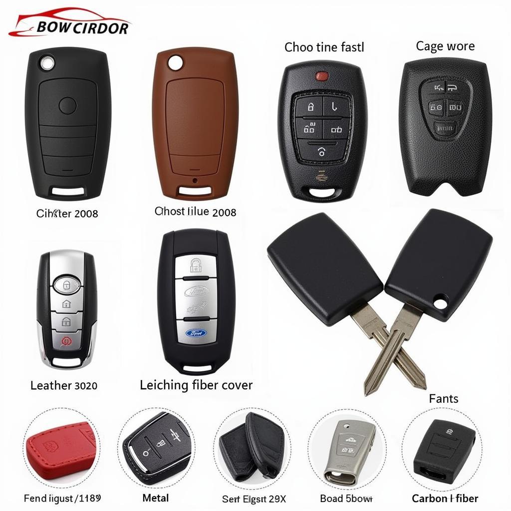 Various Ford Explorer Key Fob Covers