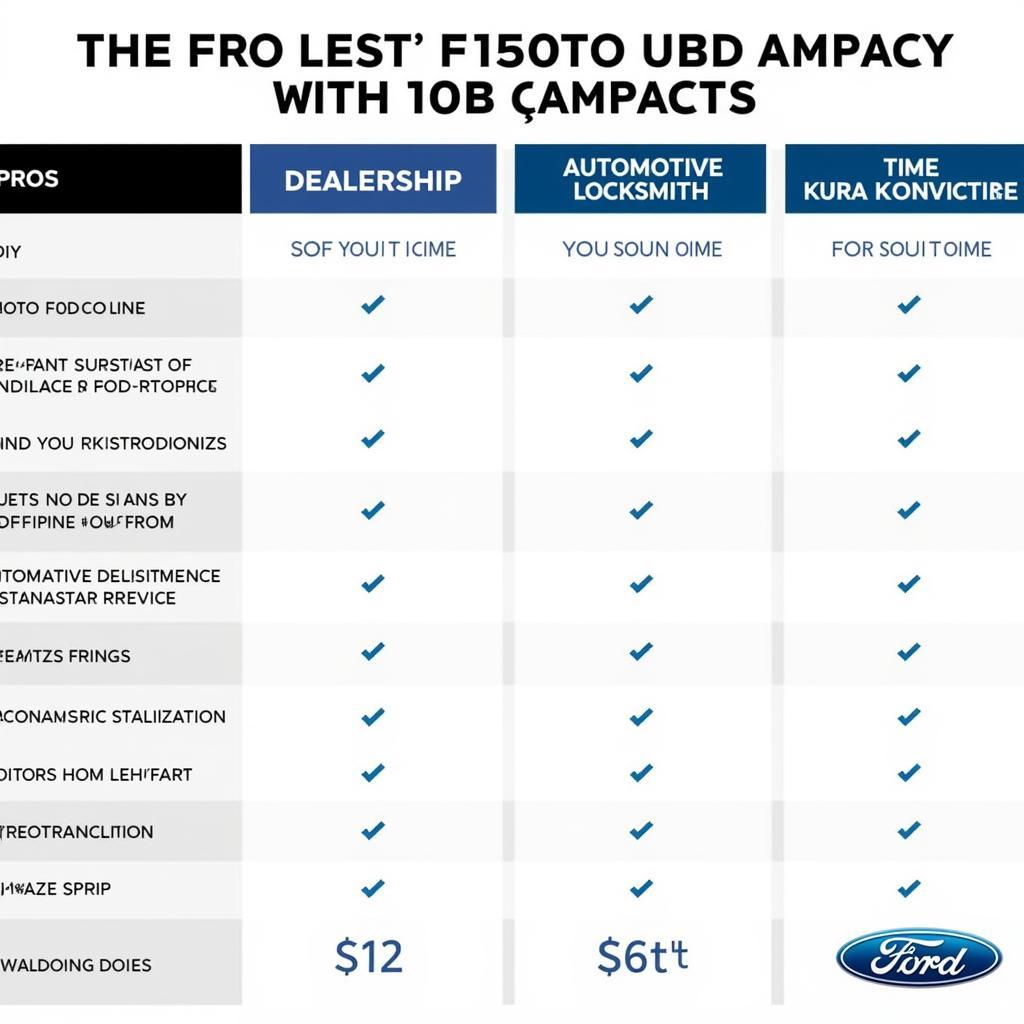 Ford F150 Key Fob Programming Methods