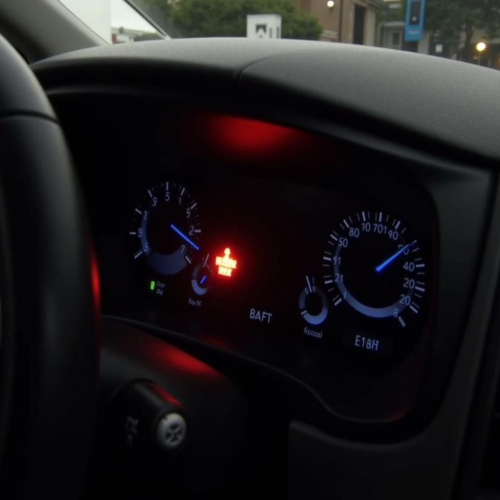 Ford Fiesta Brake Warning Light Illuminated on Dashboard