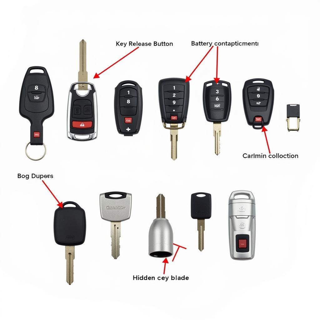 Different Ford Key Fob Types