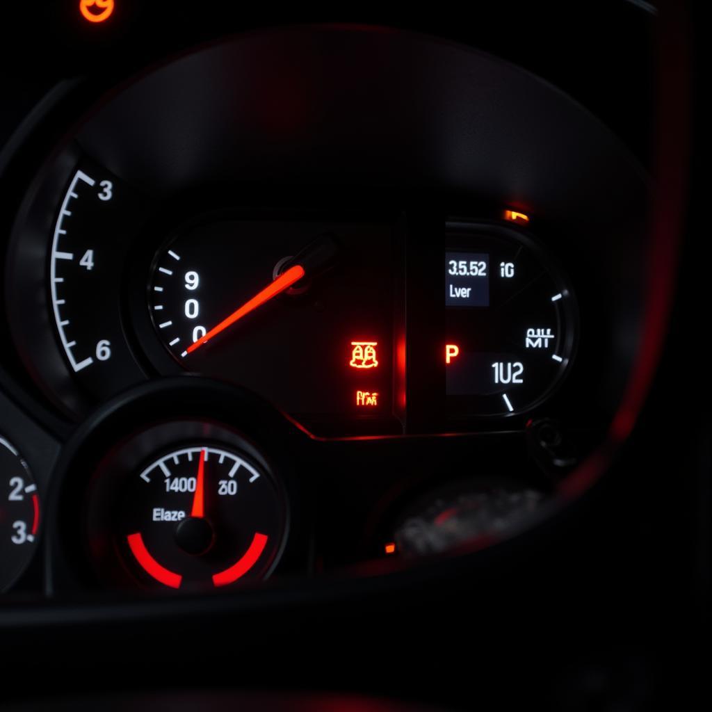 Ford Transit Brake Warning Light on Dashboard