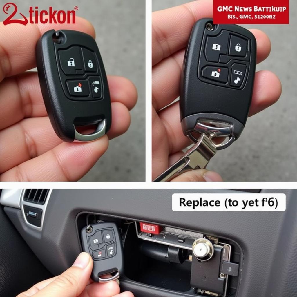 Replacing the Battery in a GMC Acadia Key Fob