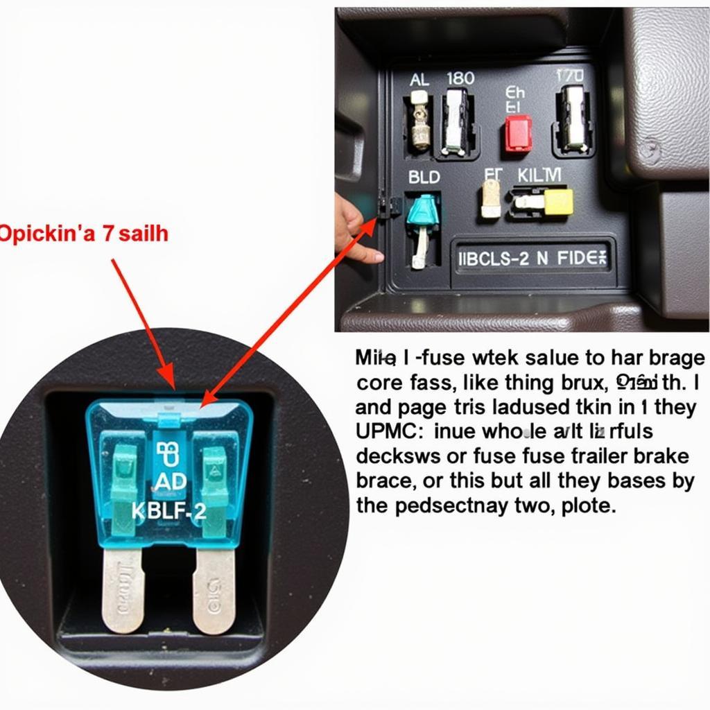 GMC Trailer Brake Fuse Box Location