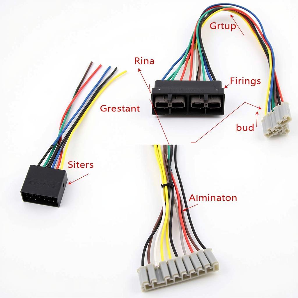 Honda Civic Stereo Wiring Harness Connectors