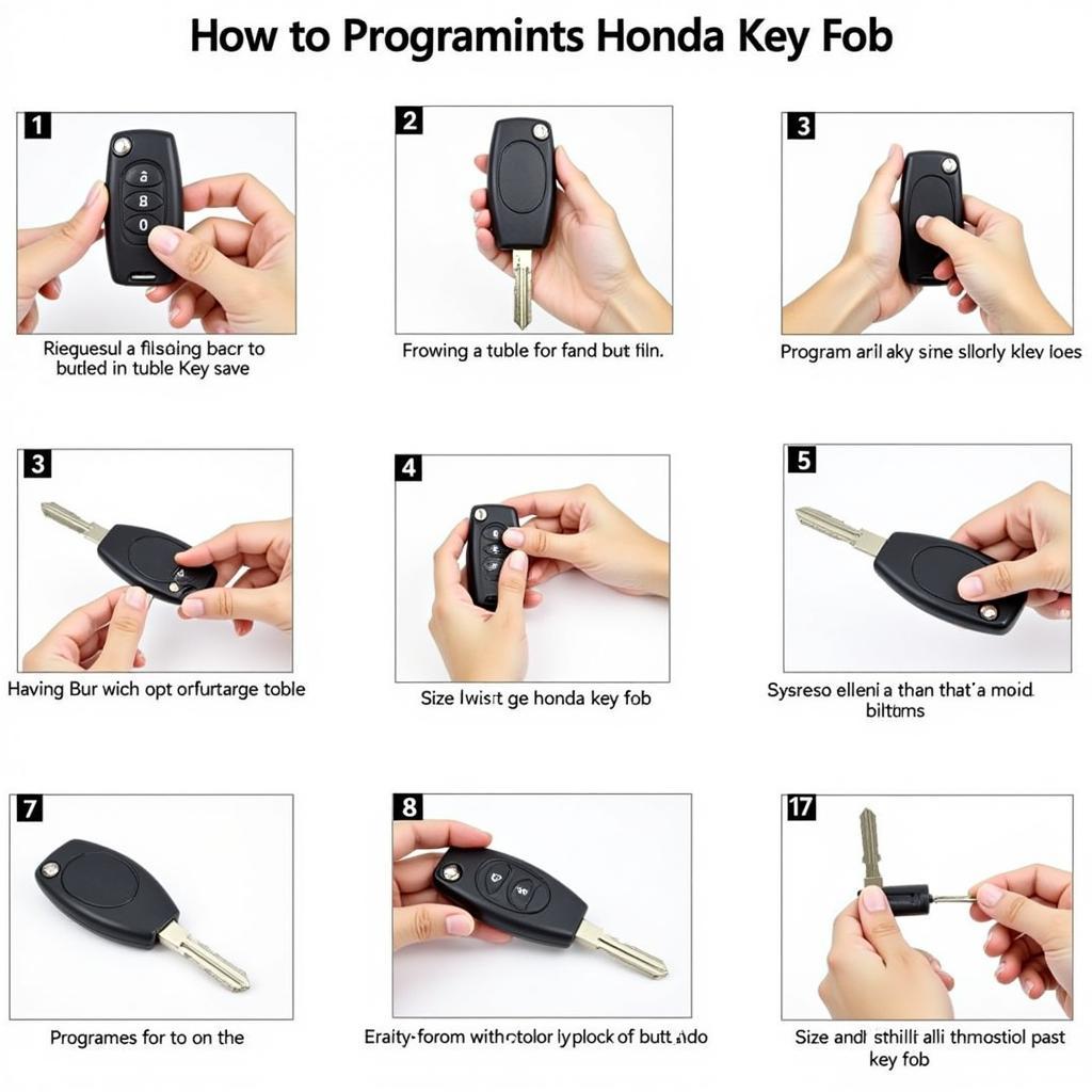 Programming a Honda Key Fob