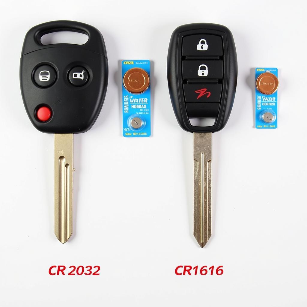 Types of Honda Key Fobs and Batteries