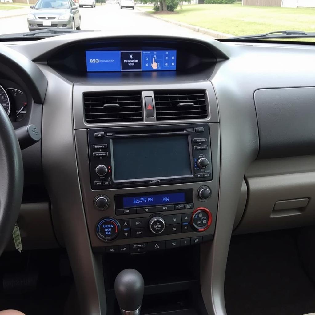 Upgraded Honda Pilot 2007 with Bluetooth Car Radio