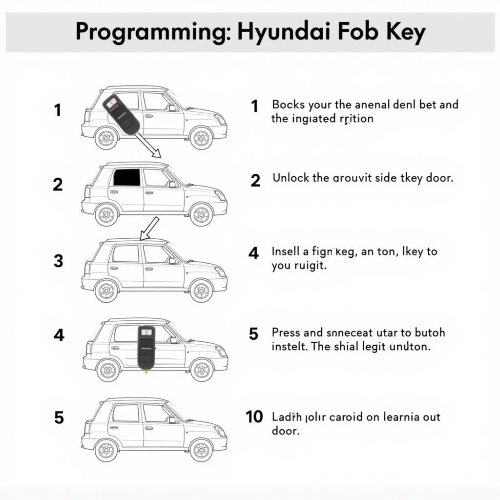 Hyundai Fob Key Programming Steps