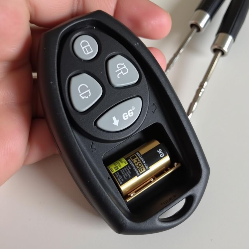 Replacing the Battery in a Hyundai Key Fob