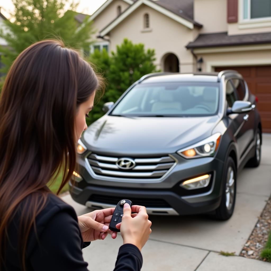 Hyundai Santa Fe Key Fob Range Issues