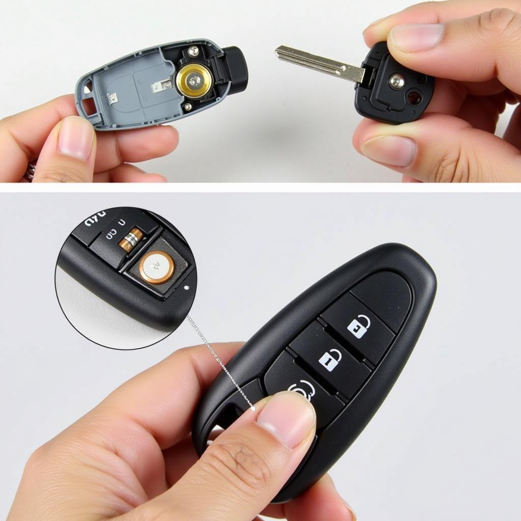 Hyundai Smart Key Battery Compartment Open