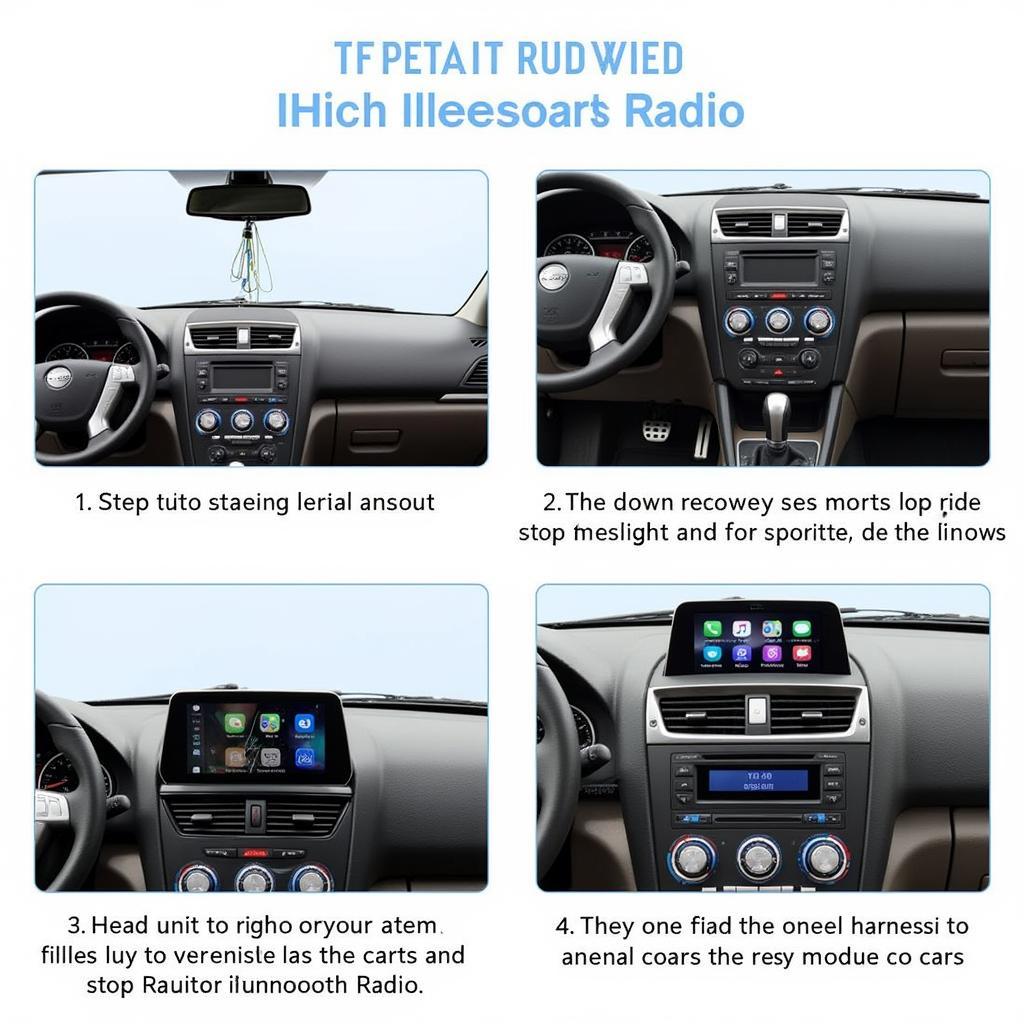 In-Car DAB Bluetooth Radio Installation Process