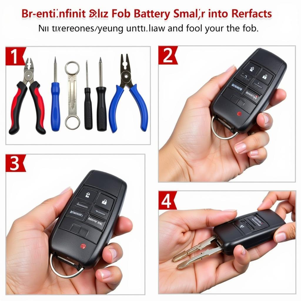 Infiniti Key Fob Battery Replacement Process