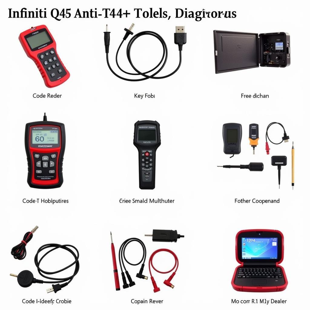 Diagnostic Tools for Infiniti Q45 Anti-theft Systems