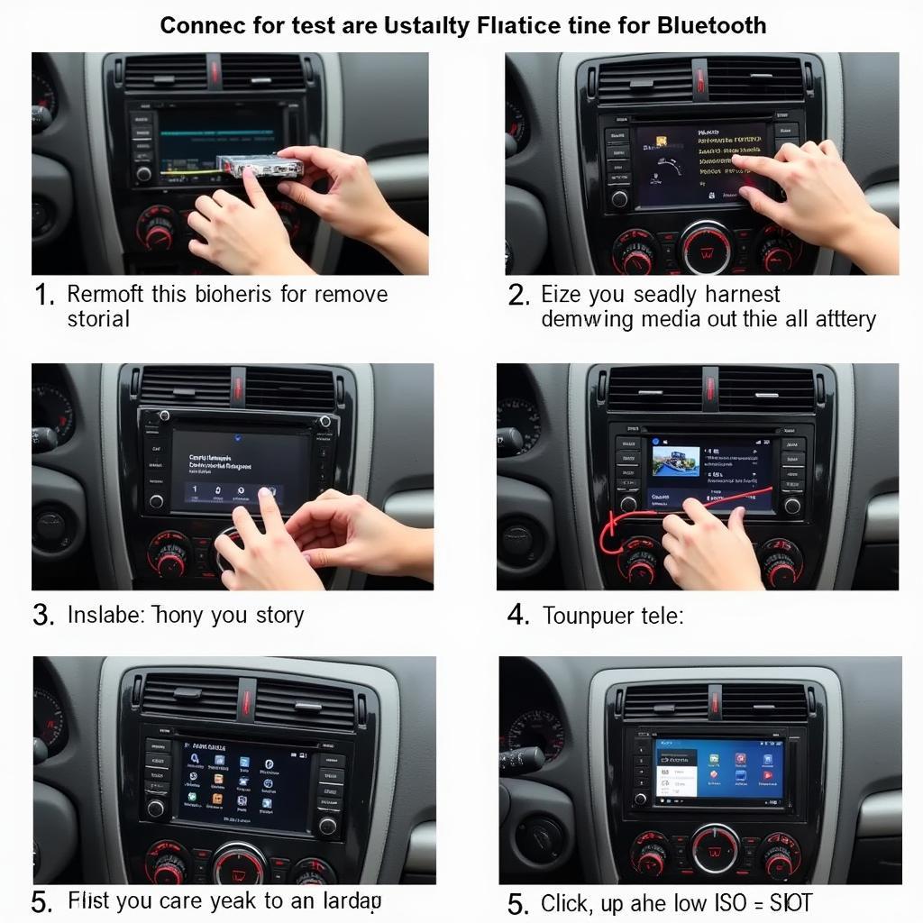 Installing a Bluetooth Car Radio in a Car Dashboard