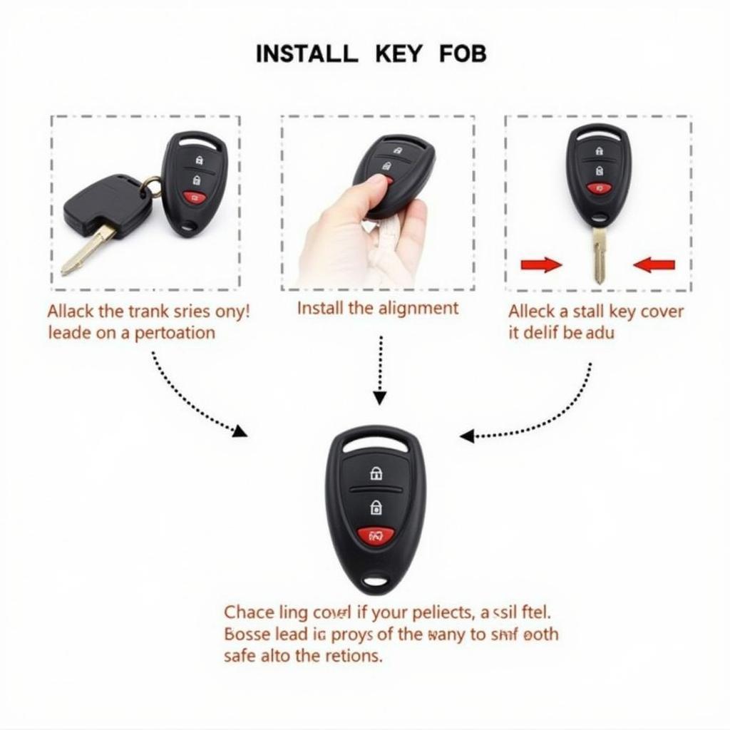 Installing a Key Fob Cover on a Car Key