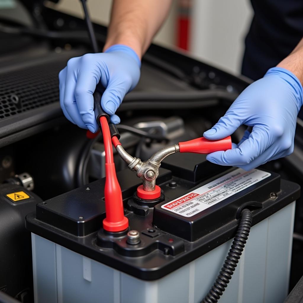 Installing New Car Battery