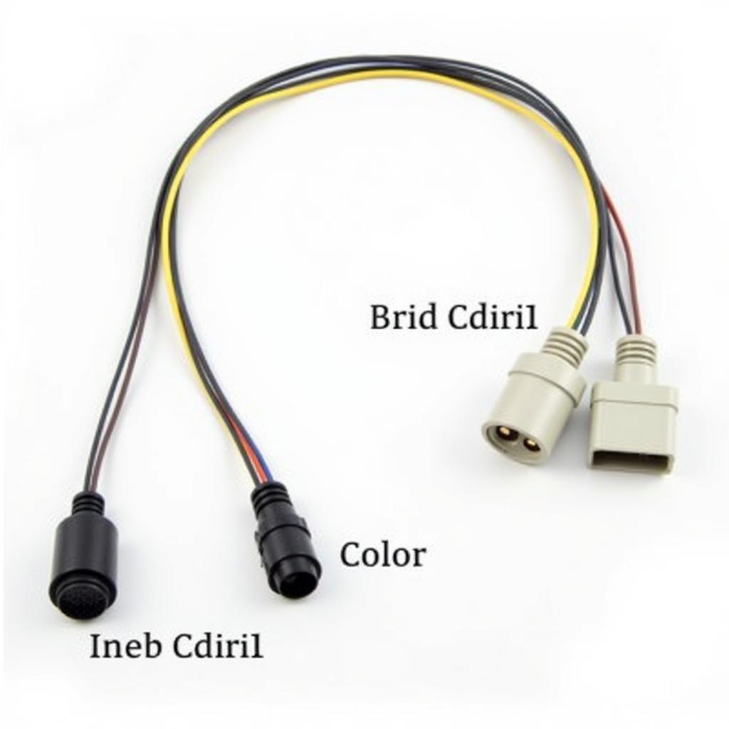 ISO Car Radio Wiring Diagram Adapter Harness