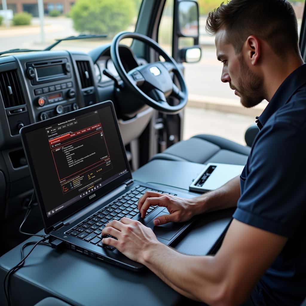 Remote Diagnostics for an Isuzu NPR