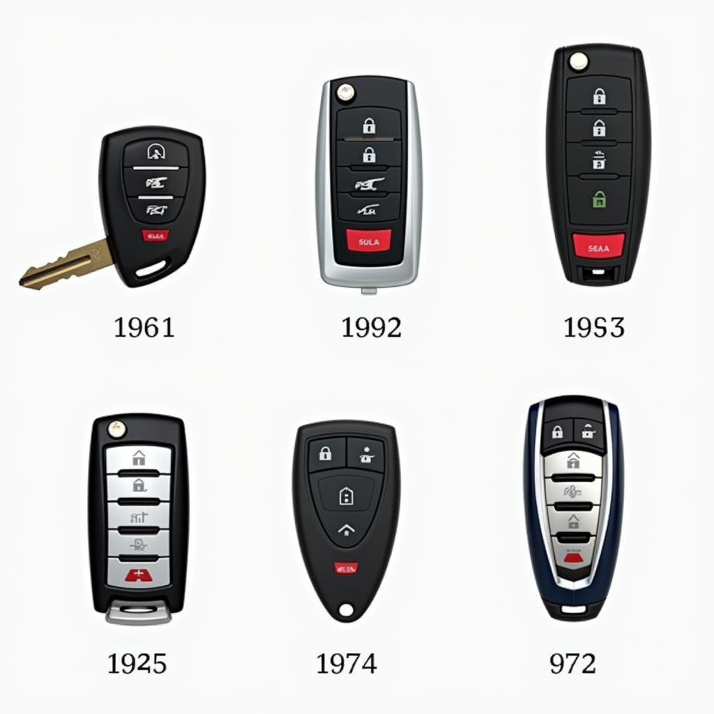 Different Types of Jaguar Key Fobs