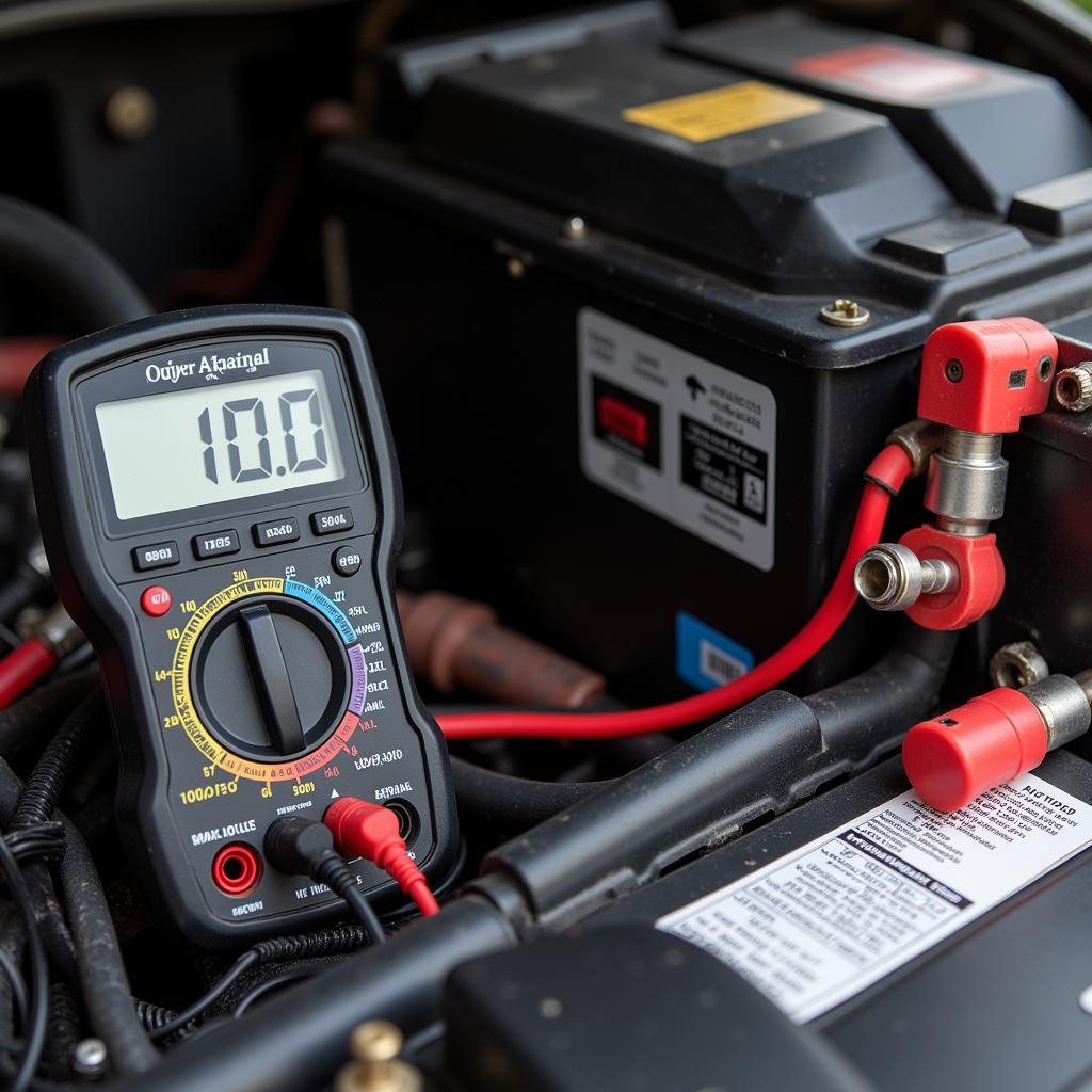 Jaguar S-Type Battery Drain: Parasitic Draw Measurement