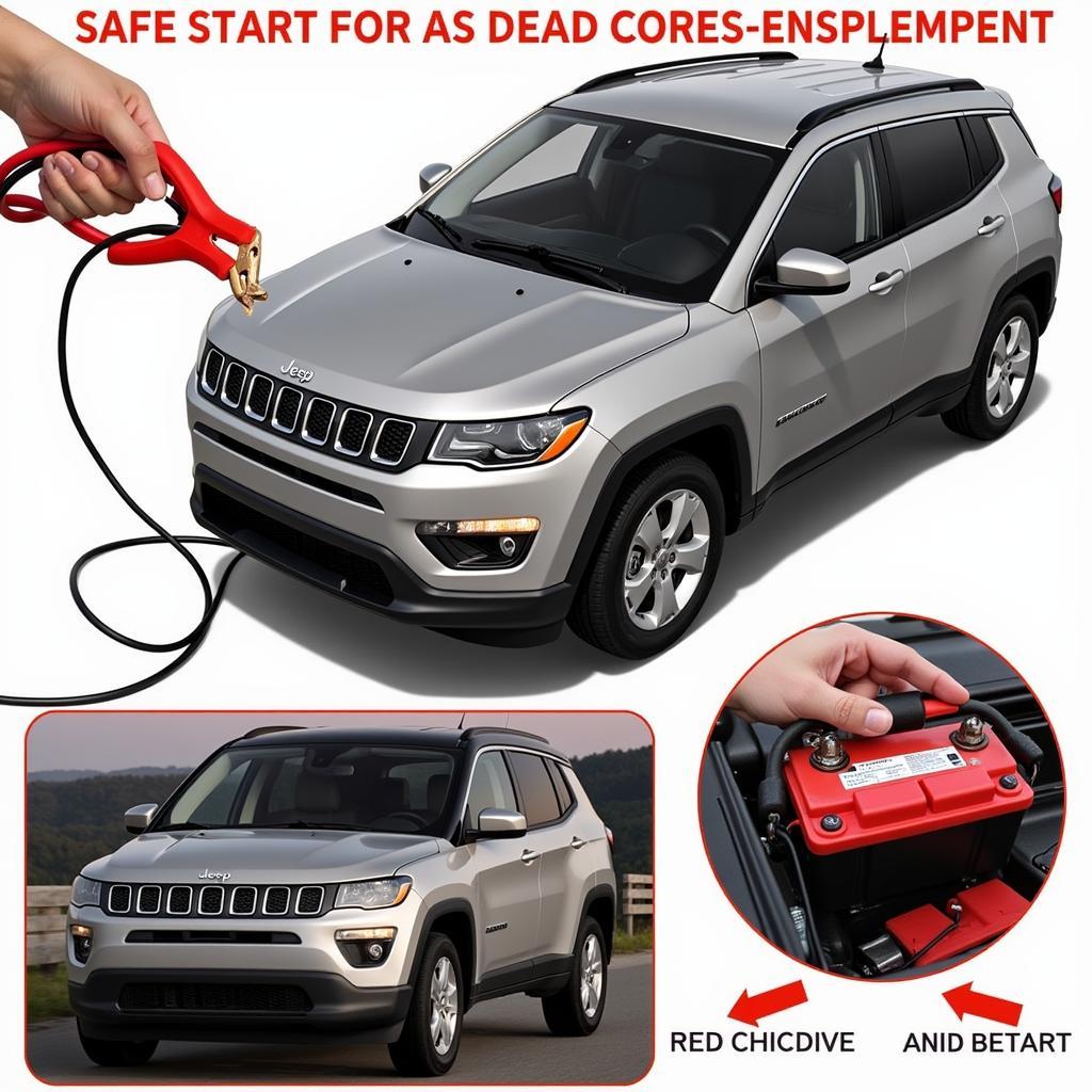 Jumpstarting a Dead Jeep Compass Battery