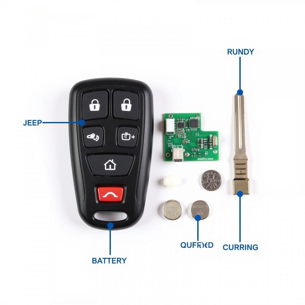 Inside a Jeep Key Fob