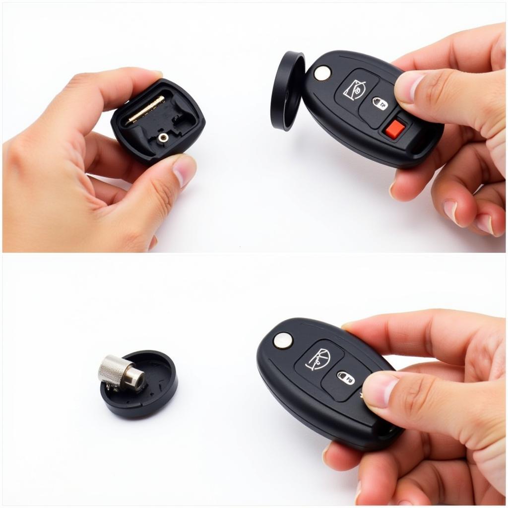 Reassembling the Jeep Key Fob