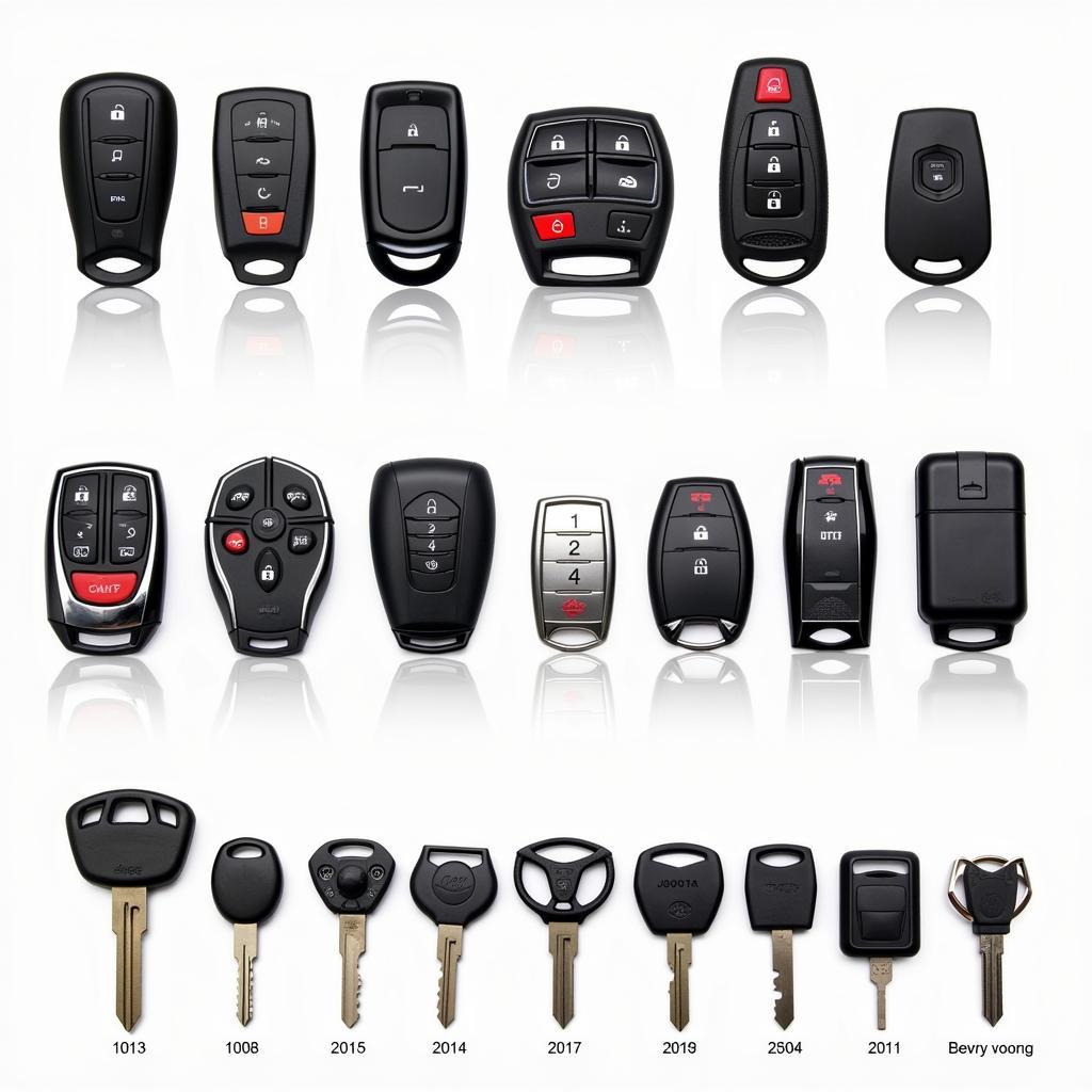 Different Types of Jeep Key Fobs