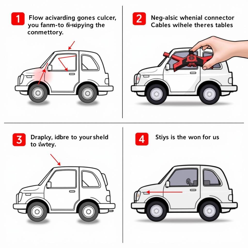 Jump Starting a Car Battery with Jumper Cables