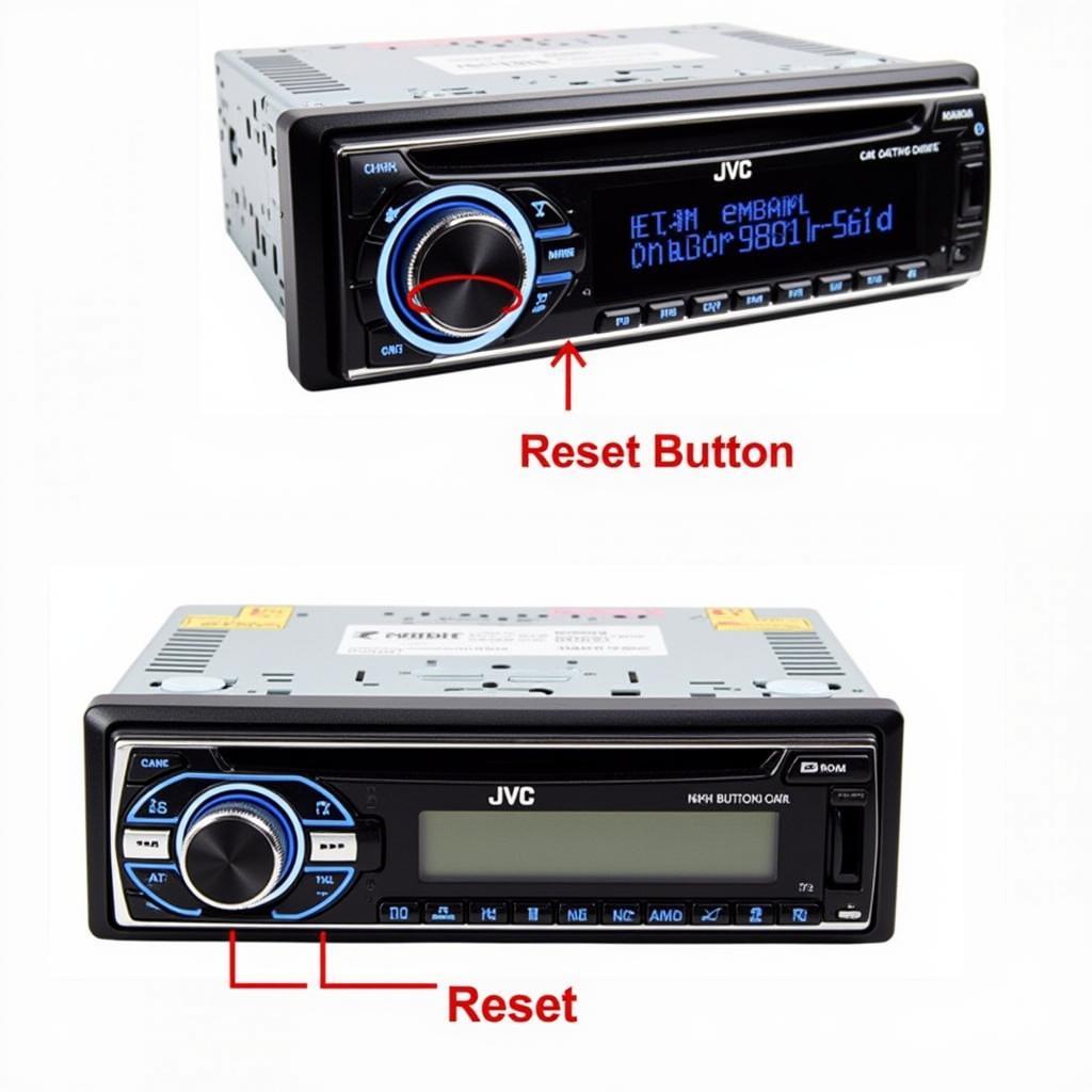 JVC Car Radio Bluetooth Reset Button Location