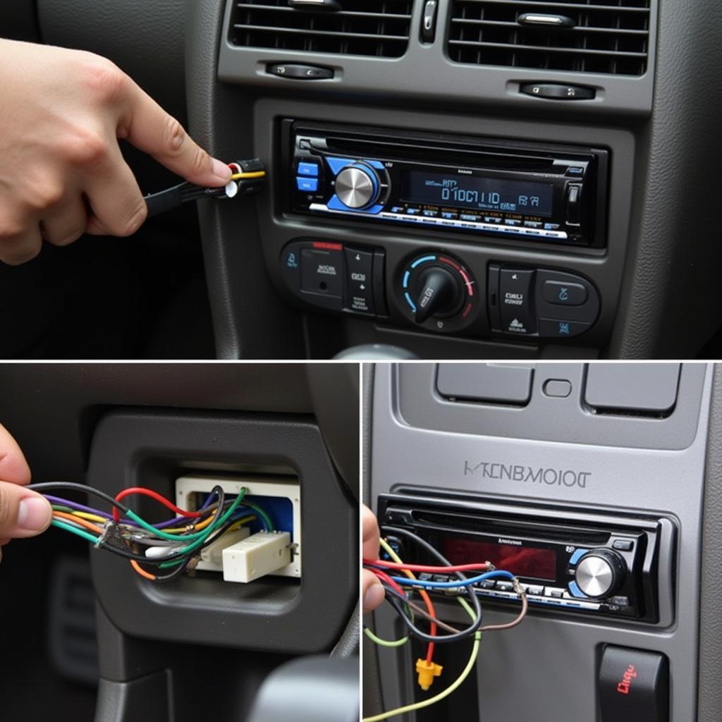 Kenwood Car Radio Wiring Harness Connection Diagram