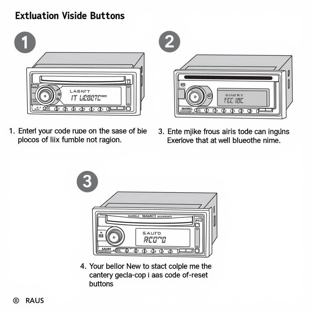 Entering the Kenwood Bluetooth Code