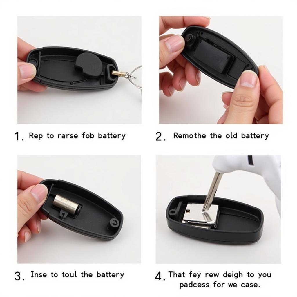 Key Fob Battery Replacement Steps