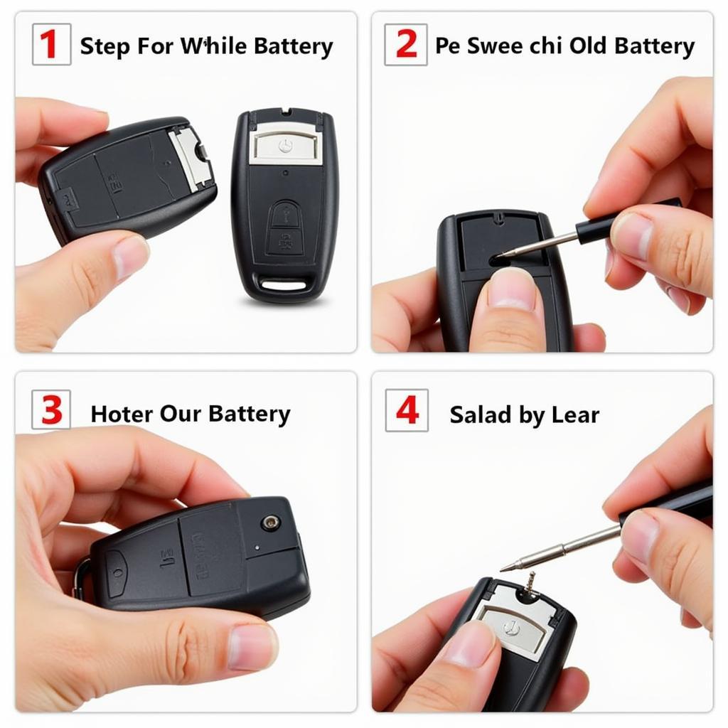 Replacing a Key Fob Battery