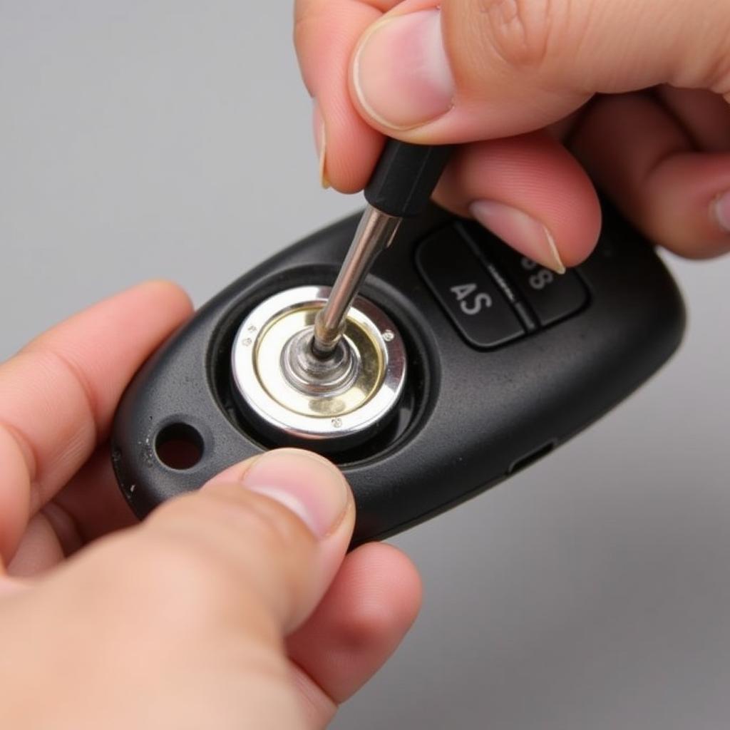 Replacing a Key Fob Battery