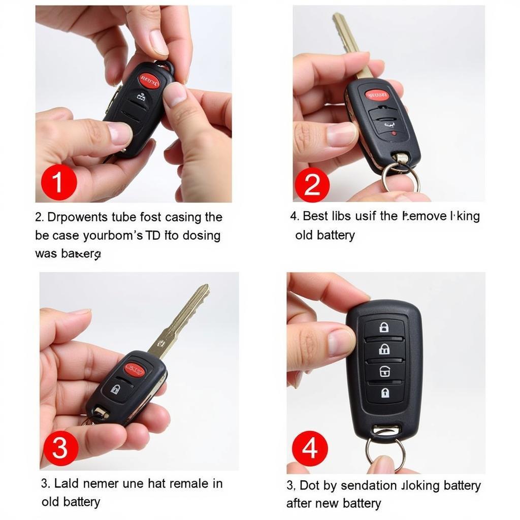 Replacing a Key Fob Battery